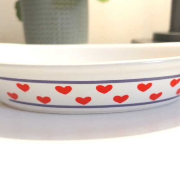 Vintage 1970s Northland Japan Heart Bakeware - Picture 2 of 5